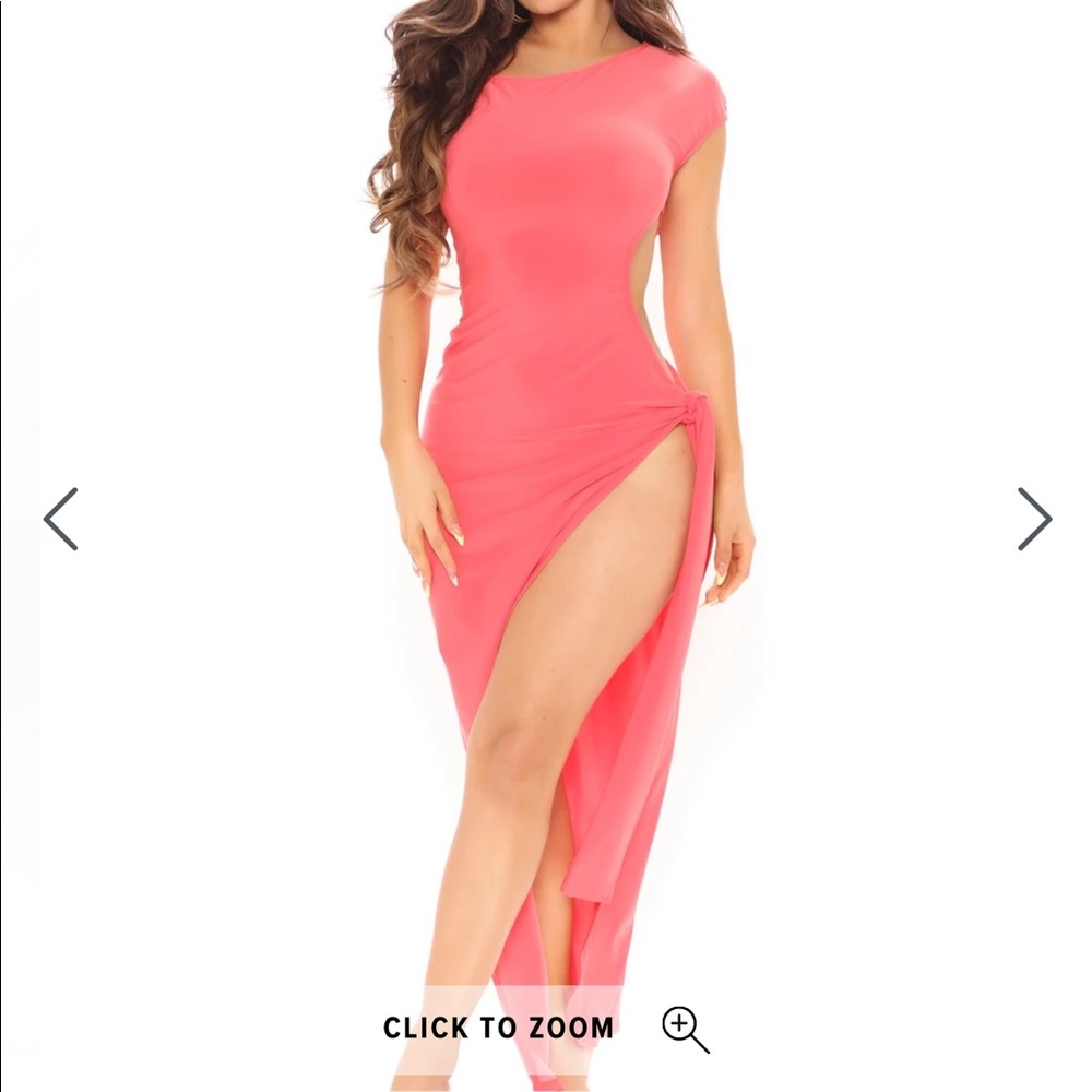 Slitsation vacation maxi dress